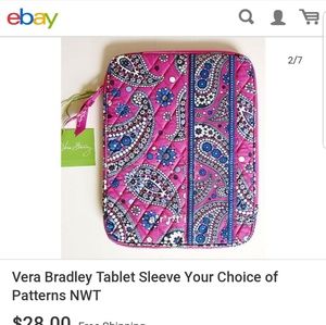 Vera Bradley Tablet Sleeve